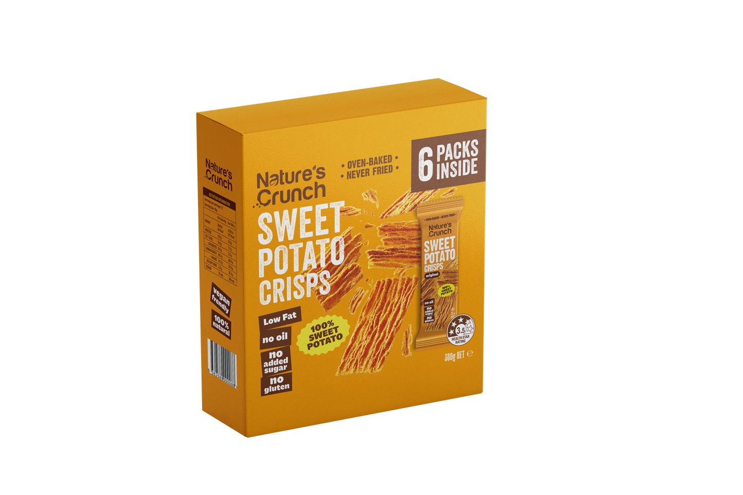 Nature's crunch Sweet Potato Cracker