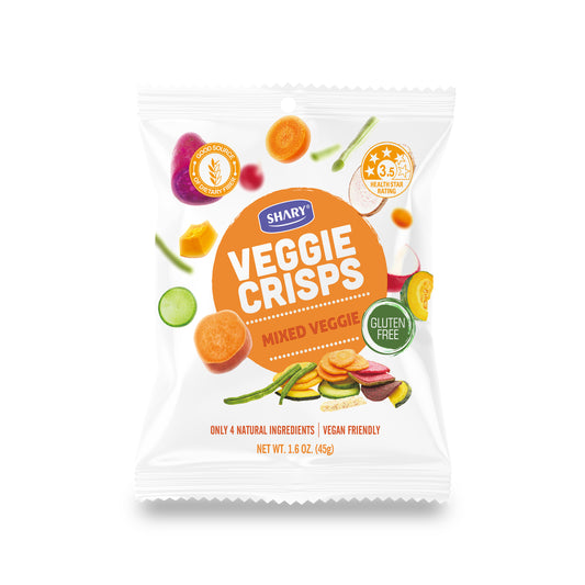 Shary Mixed Veggie CRISPS 45gx12pack