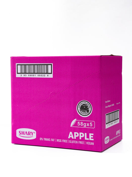Shary Apple Crisps 58g-5 Pack-Carton