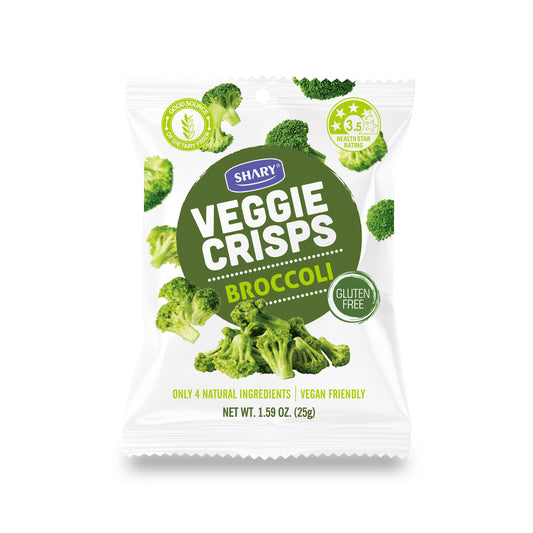 Shary Broccoli Crisps 25gx12pack