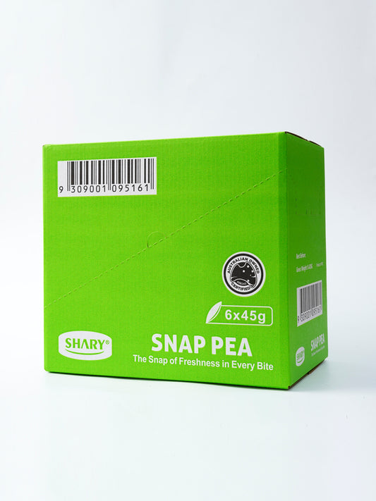 Shary Snap Pea Crisps Original 45 Gram 6pack-Inner Carton