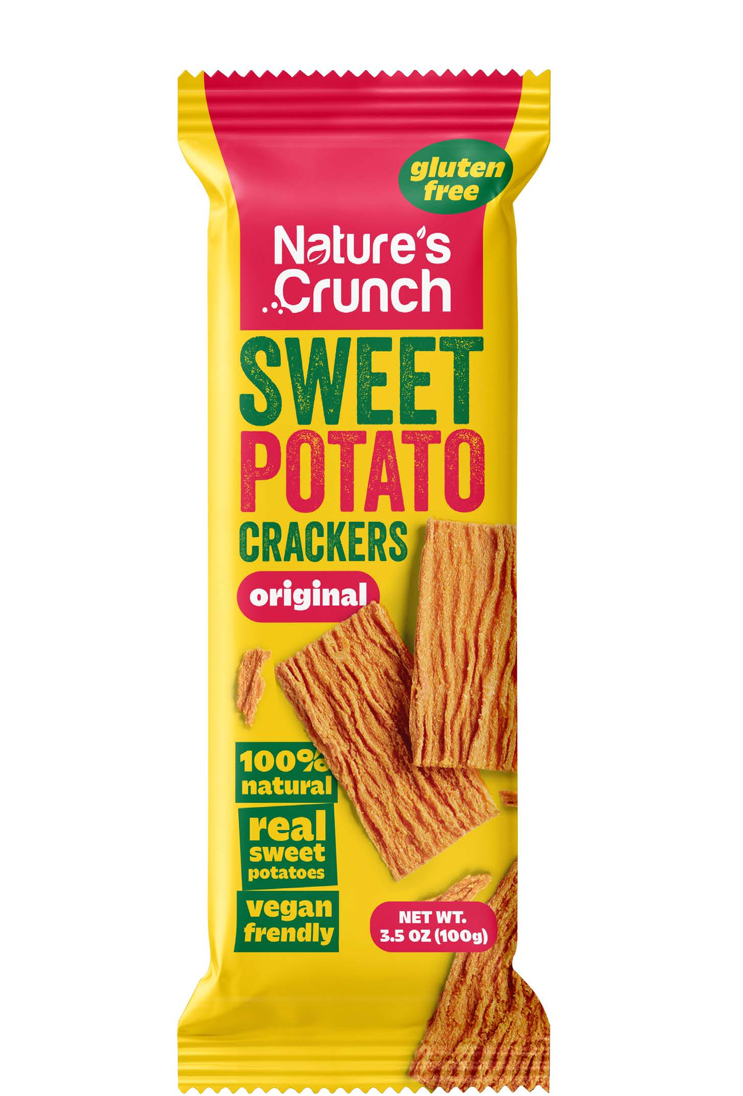 Nature's crunch Sweet Potato Cracker